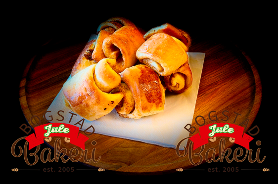 logoen til bogstad julebakeri