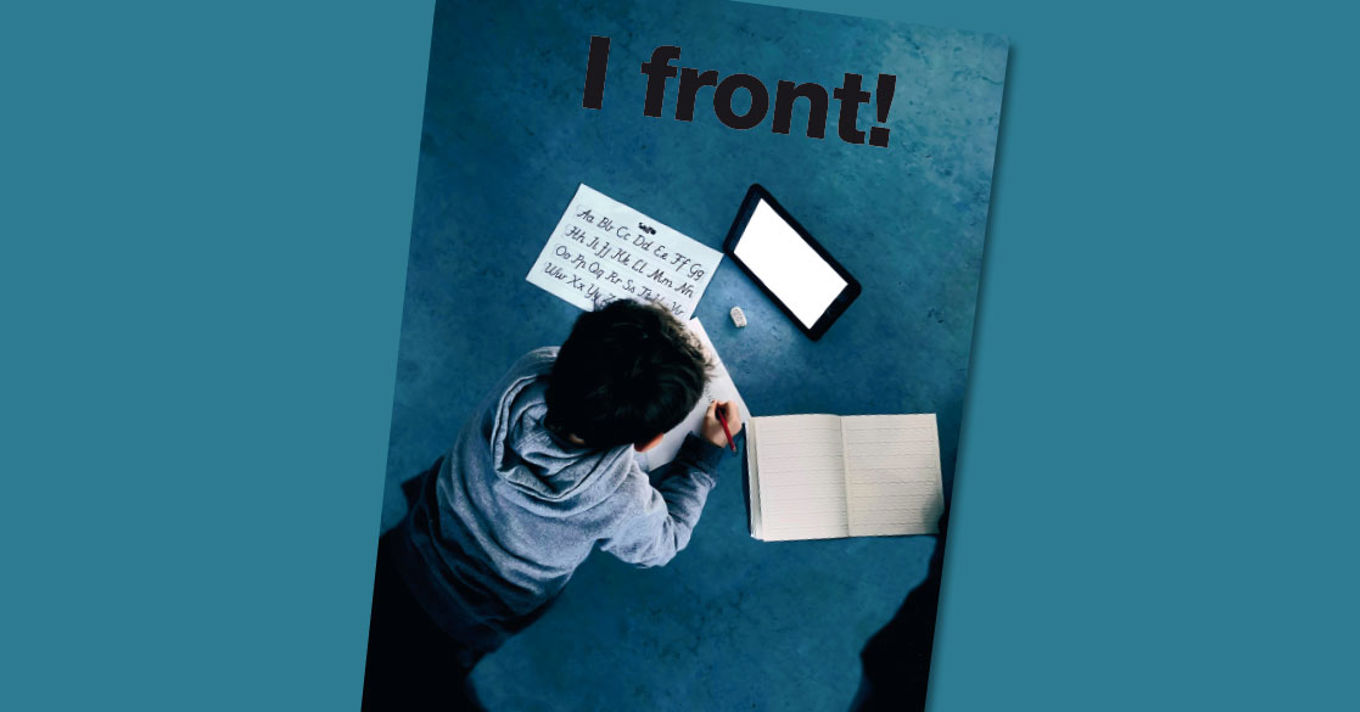 Foto: Bogstad skole i front Bogstad skole i front